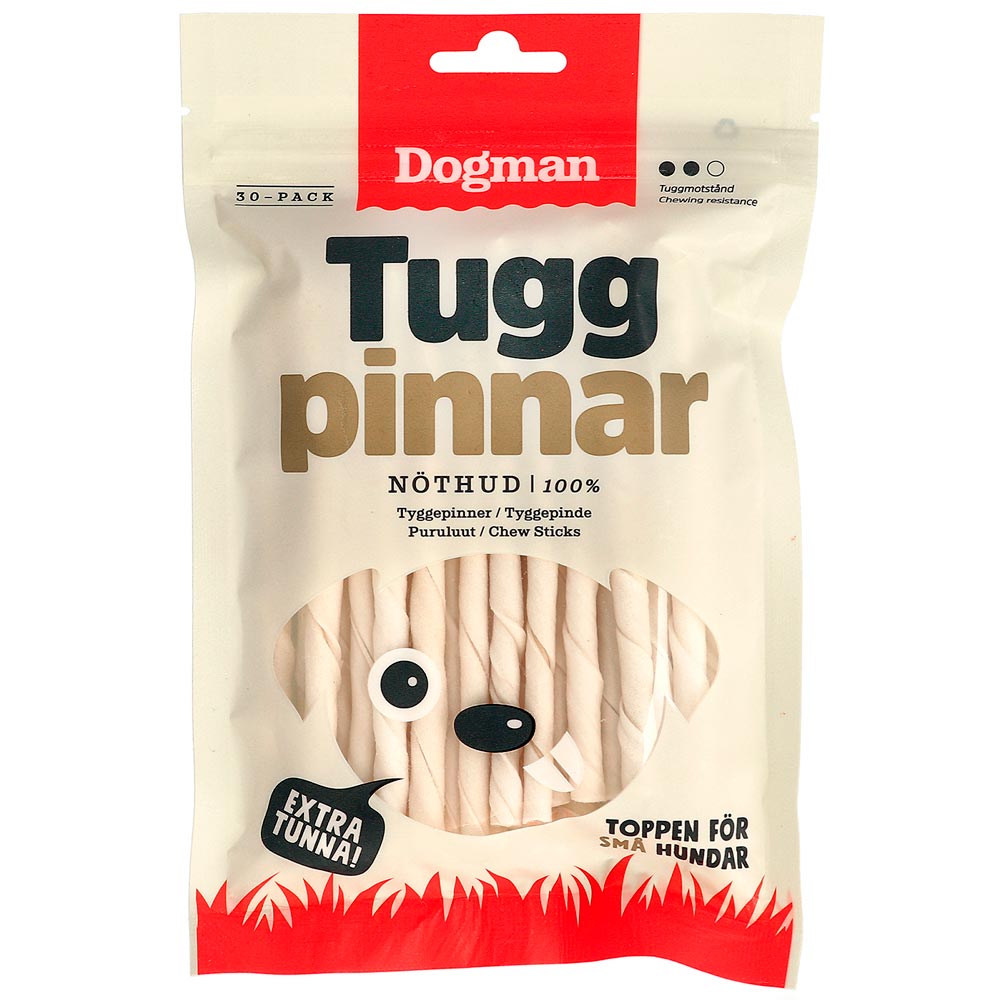 Hundtugg  Tuggpinnar XS 30-p Dogman