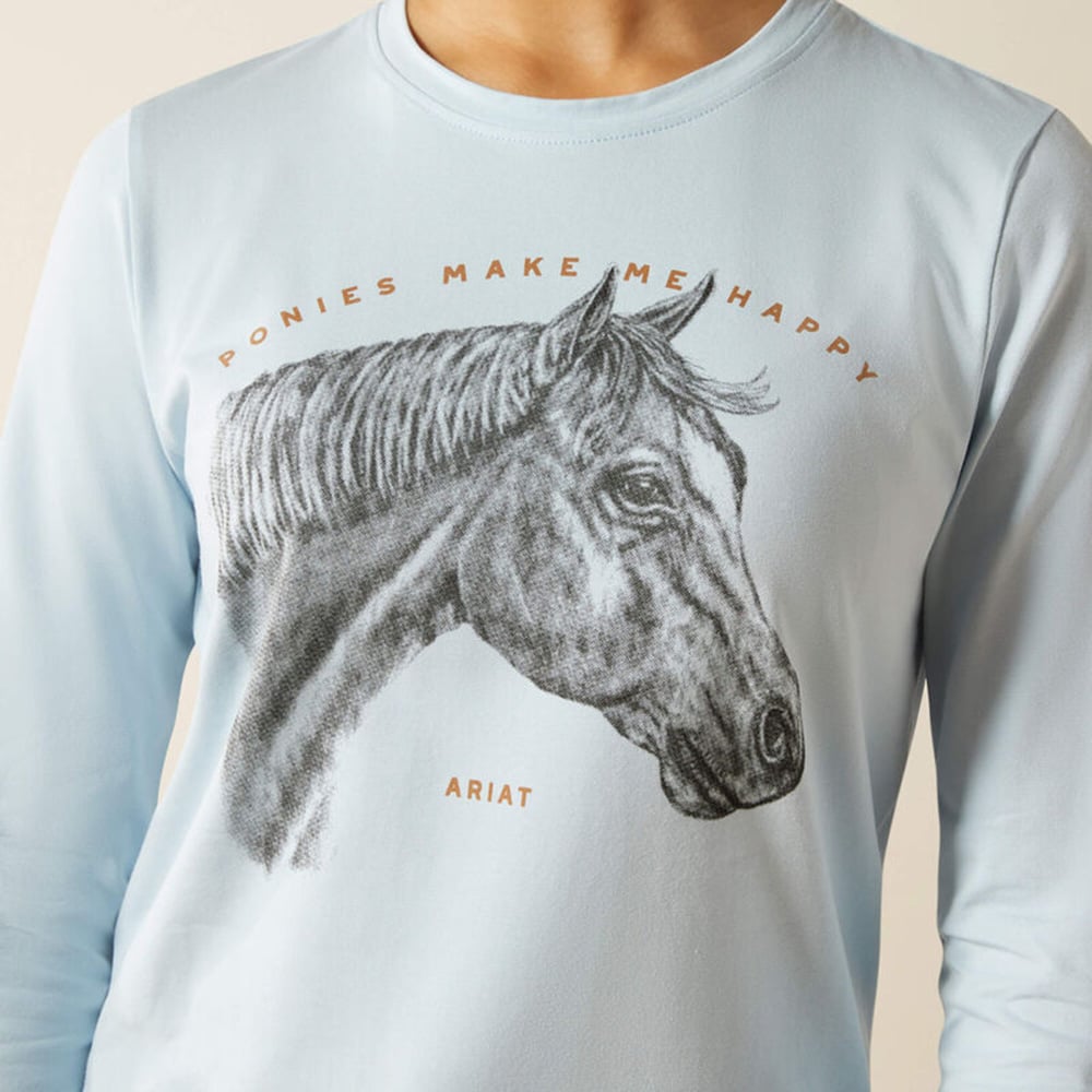 Långärmad T-shirt Junior Happy Tee ARIAT®