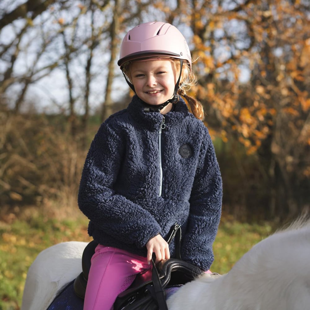 Fleecetröja Junior Veronika HZ teddy Equipage