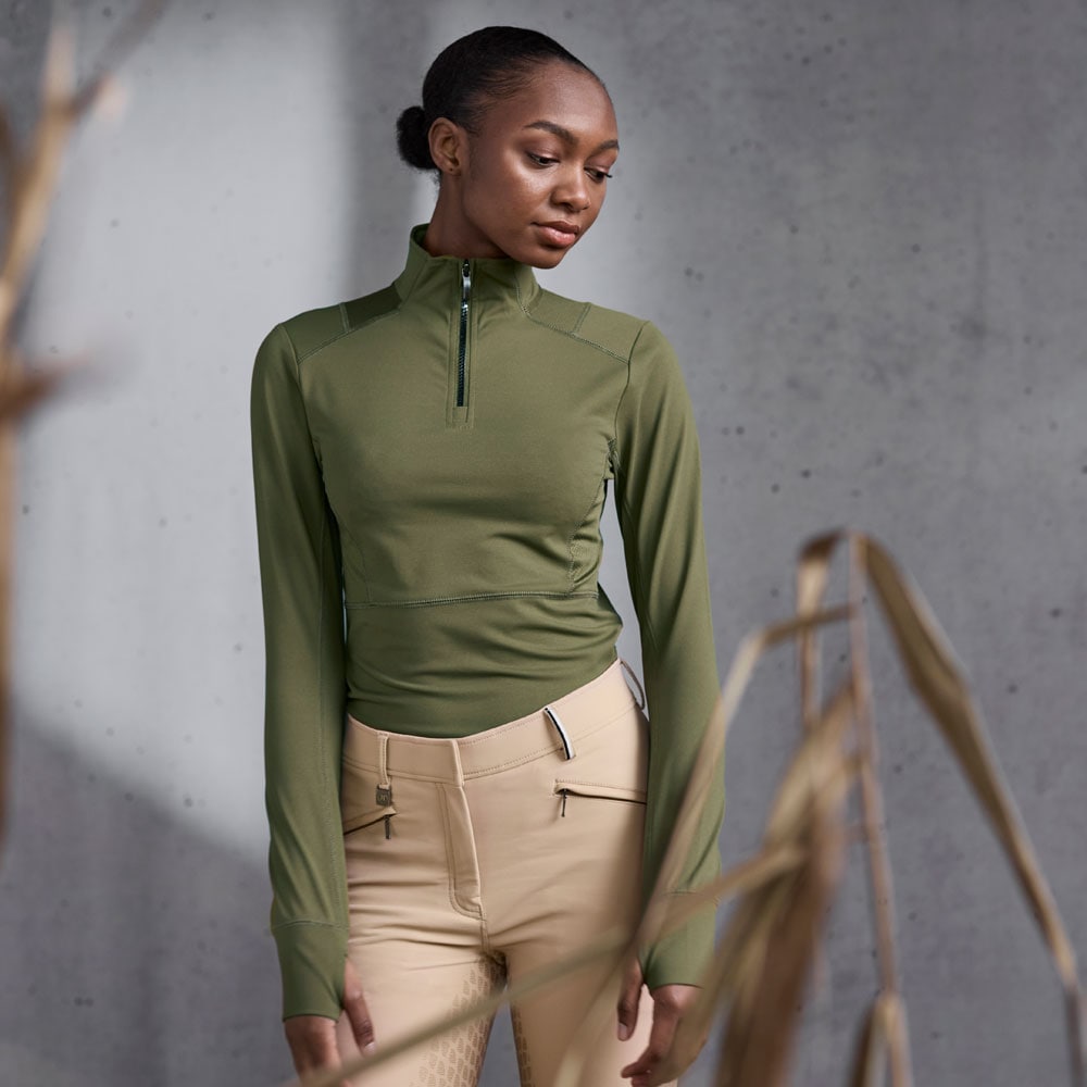 Funktionströja  Silver Halfzip JH Collection®
