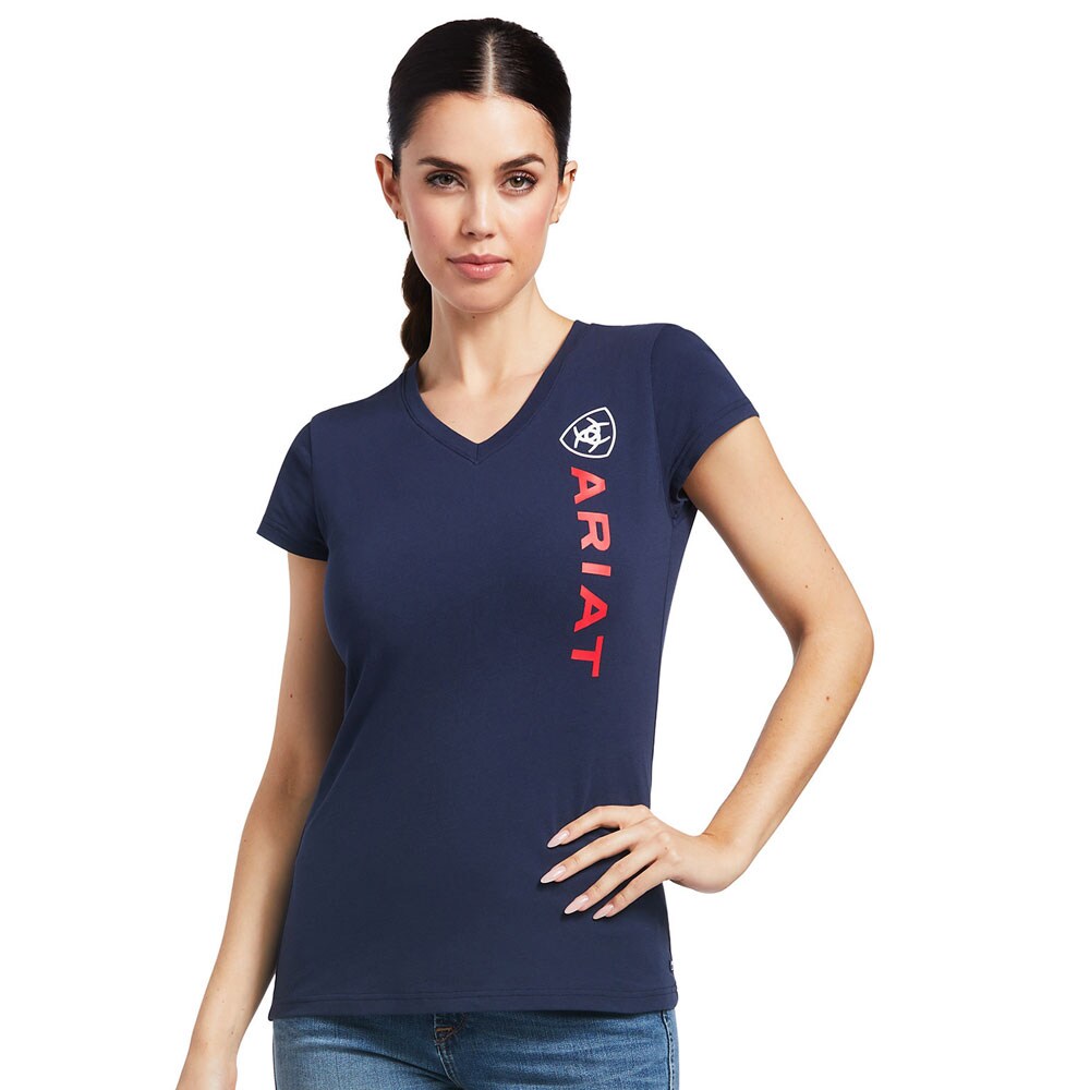 T-shirt Kortärmad Vertical Logo ARIAT®