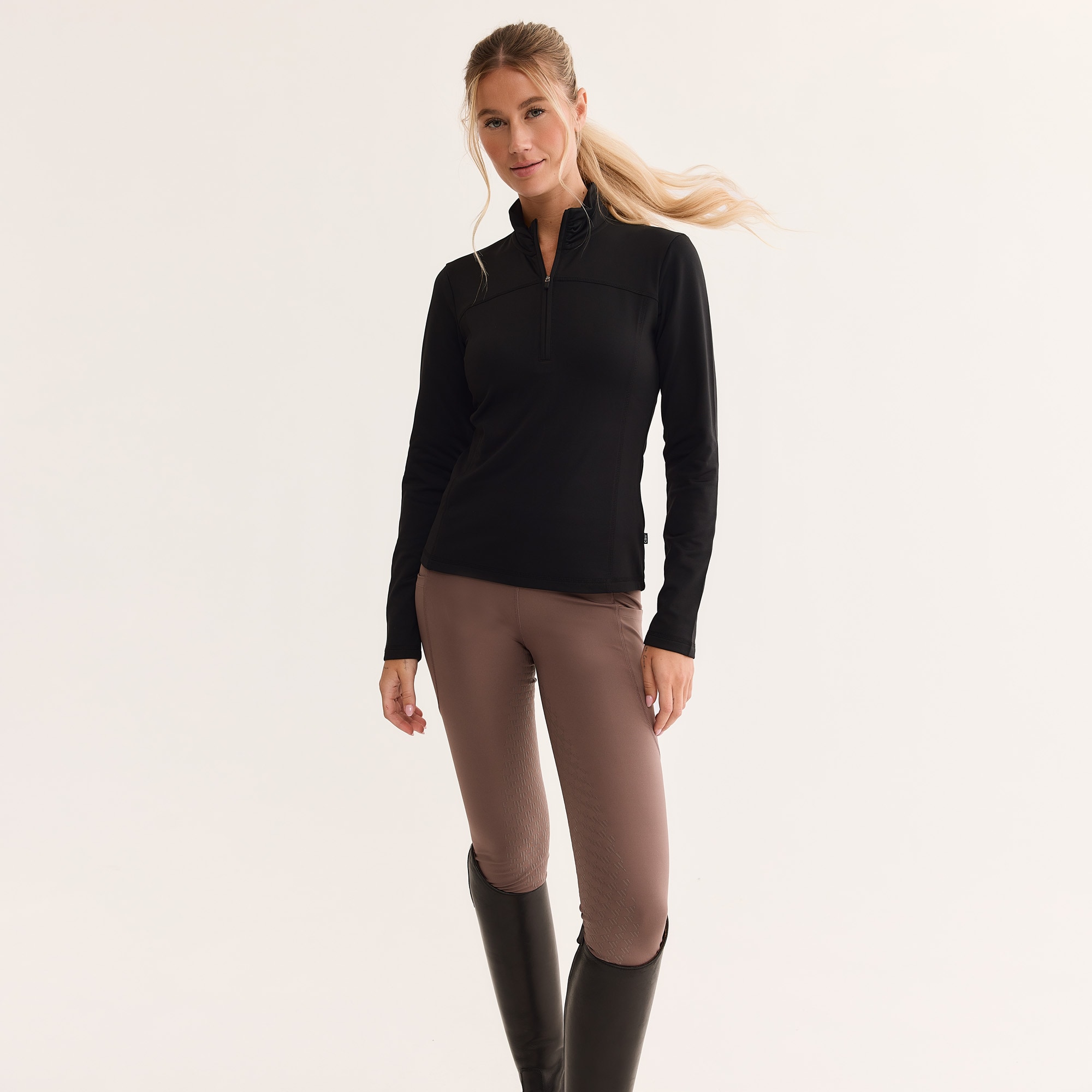 Funktionstopp Ella half zip CRW®