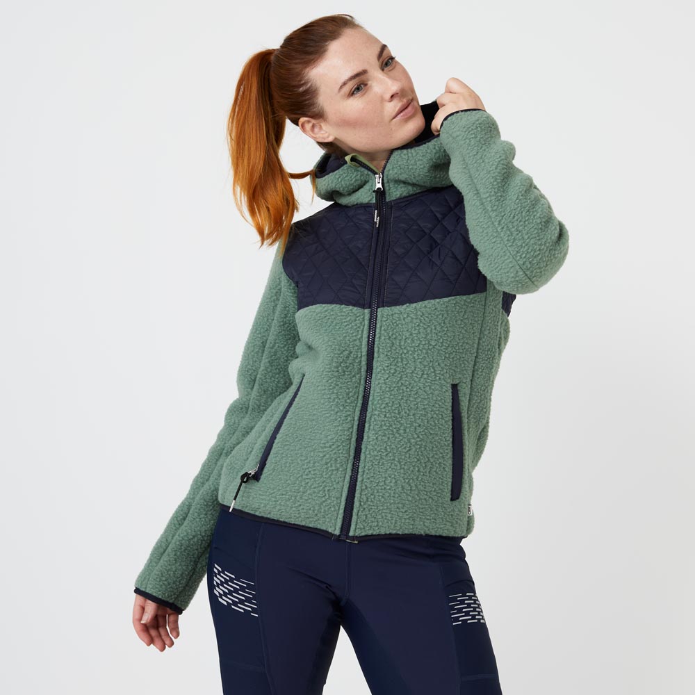 Fleecetröja  Lonny Fullzip Hood CRW®