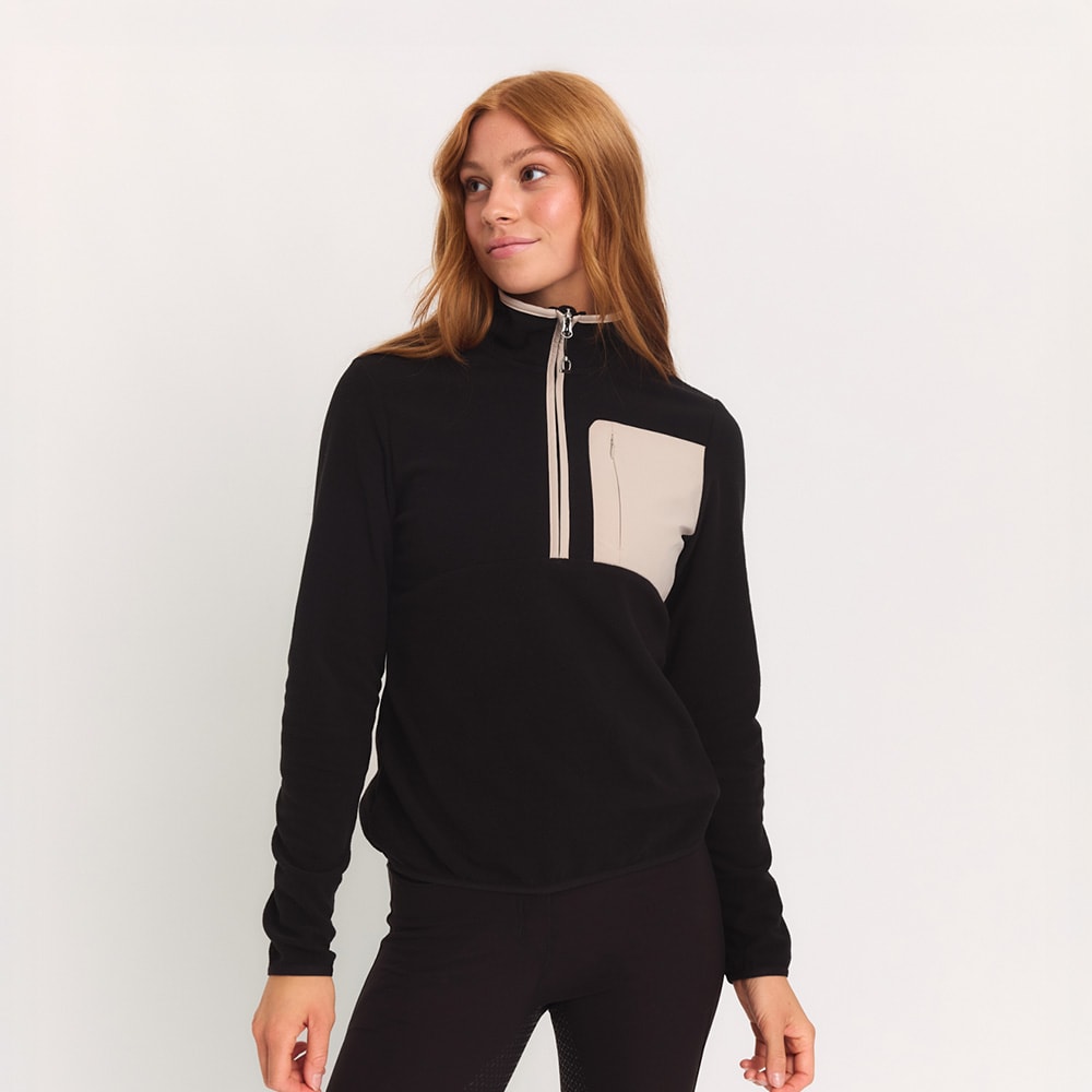 Fleecetröja  Basic 1/2 zip CRW®