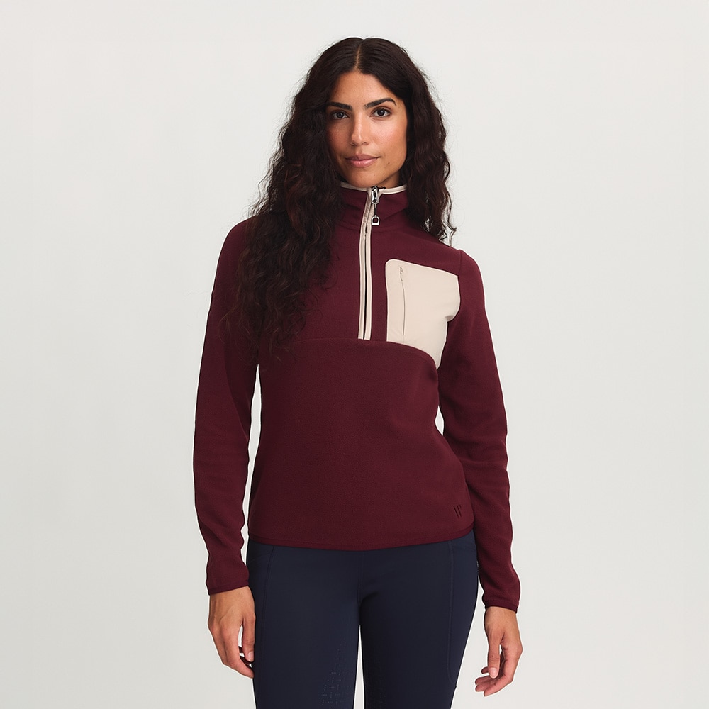 Fleecetröja  Basic 1/2 zip CRW®