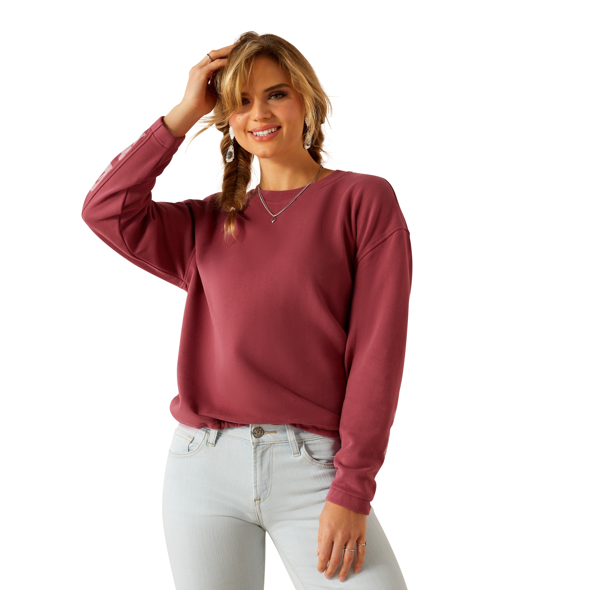 Sweatshirt  Wms Cowgirl Tough ARIAT®