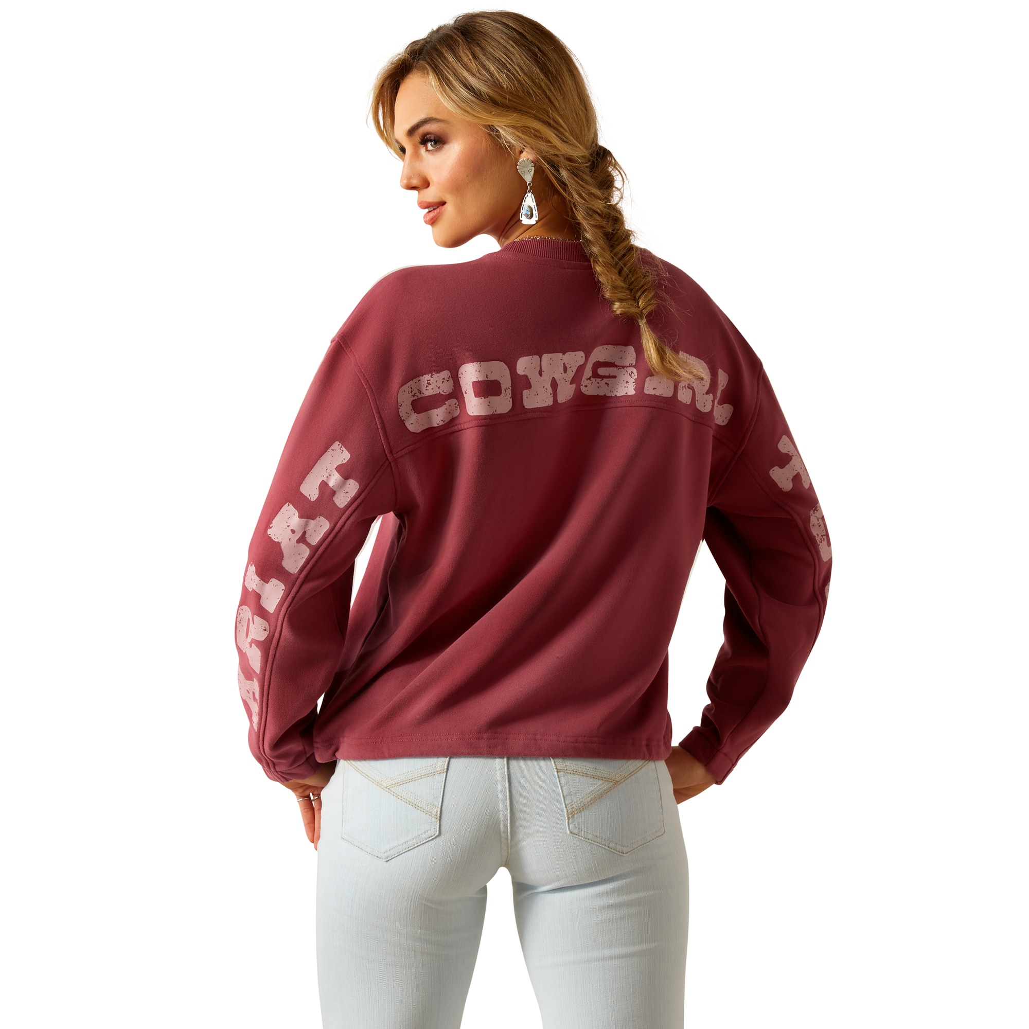 Sweatshirt  Wms Cowgirl Tough ARIAT®