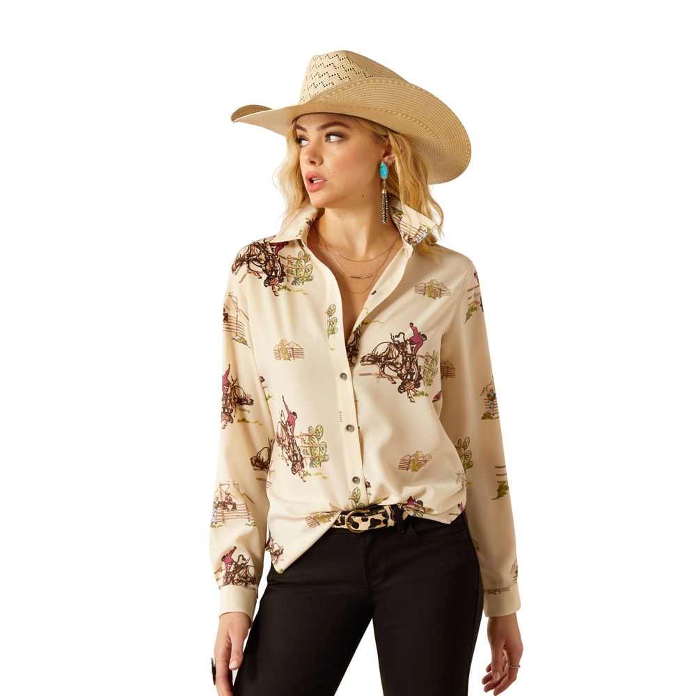 Skjorta  Wms Homestyle Button Up ARIAT®