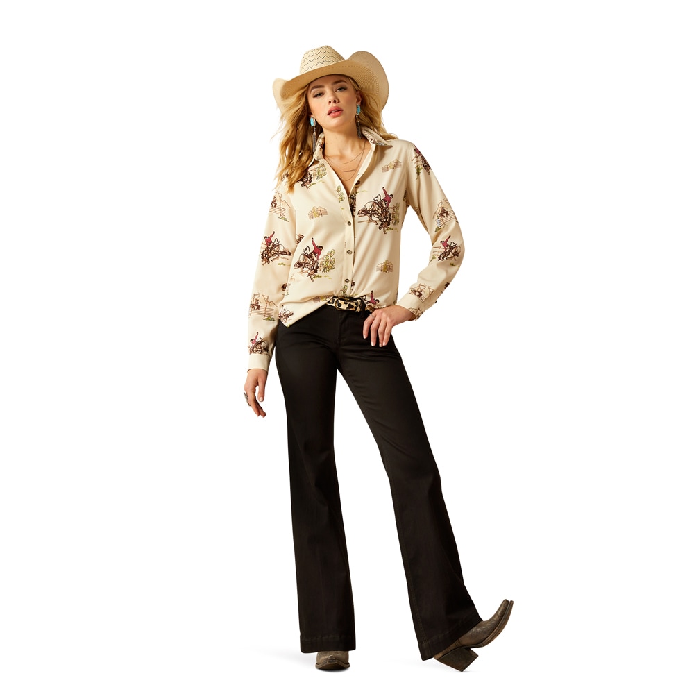 Skjorta  Wms Homestyle Button Up ARIAT®