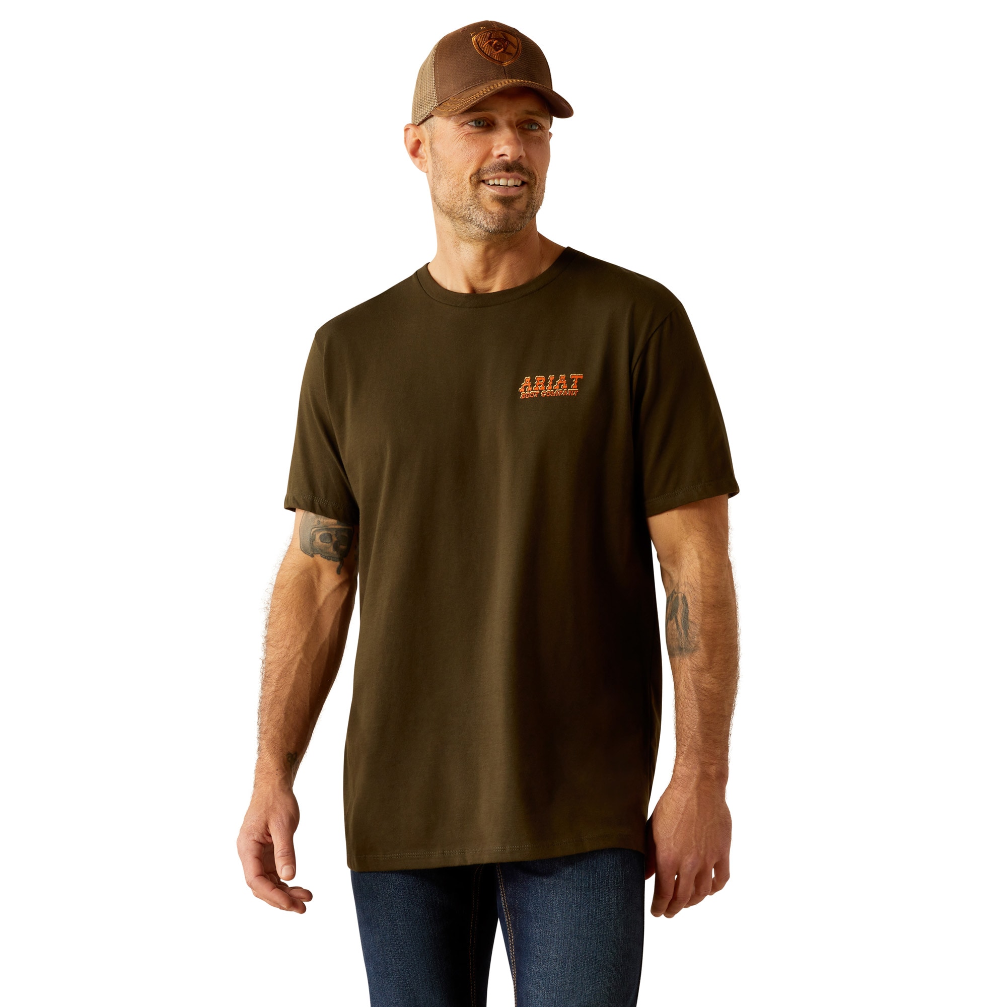 T-shirt  Mns Armadillo on a Half Shell ARIAT®