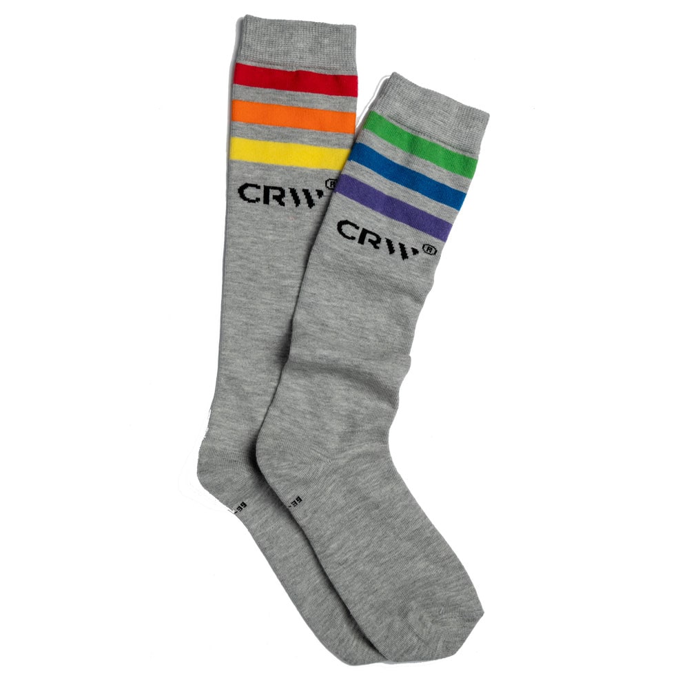 Ridstrumpor 2-pack Happy Striped CRW®