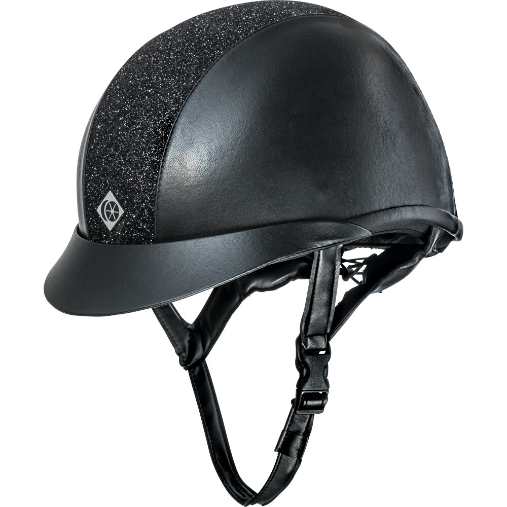 Ridhjälm VG1 AYR8 Plus Sparkly Leather Look Charles Owen