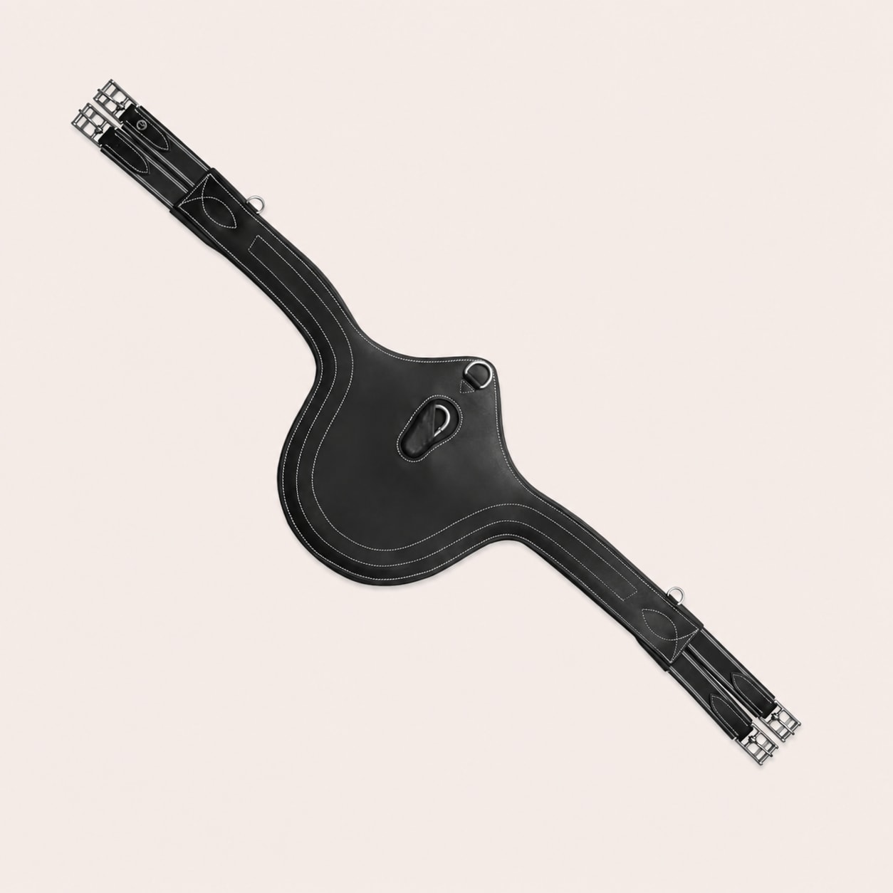 Lädergjord med platta Fairfield®