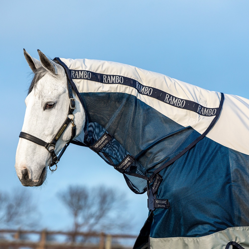 Regn-/Flugtäcke  Rambo Summer Series Turnout Horseware®