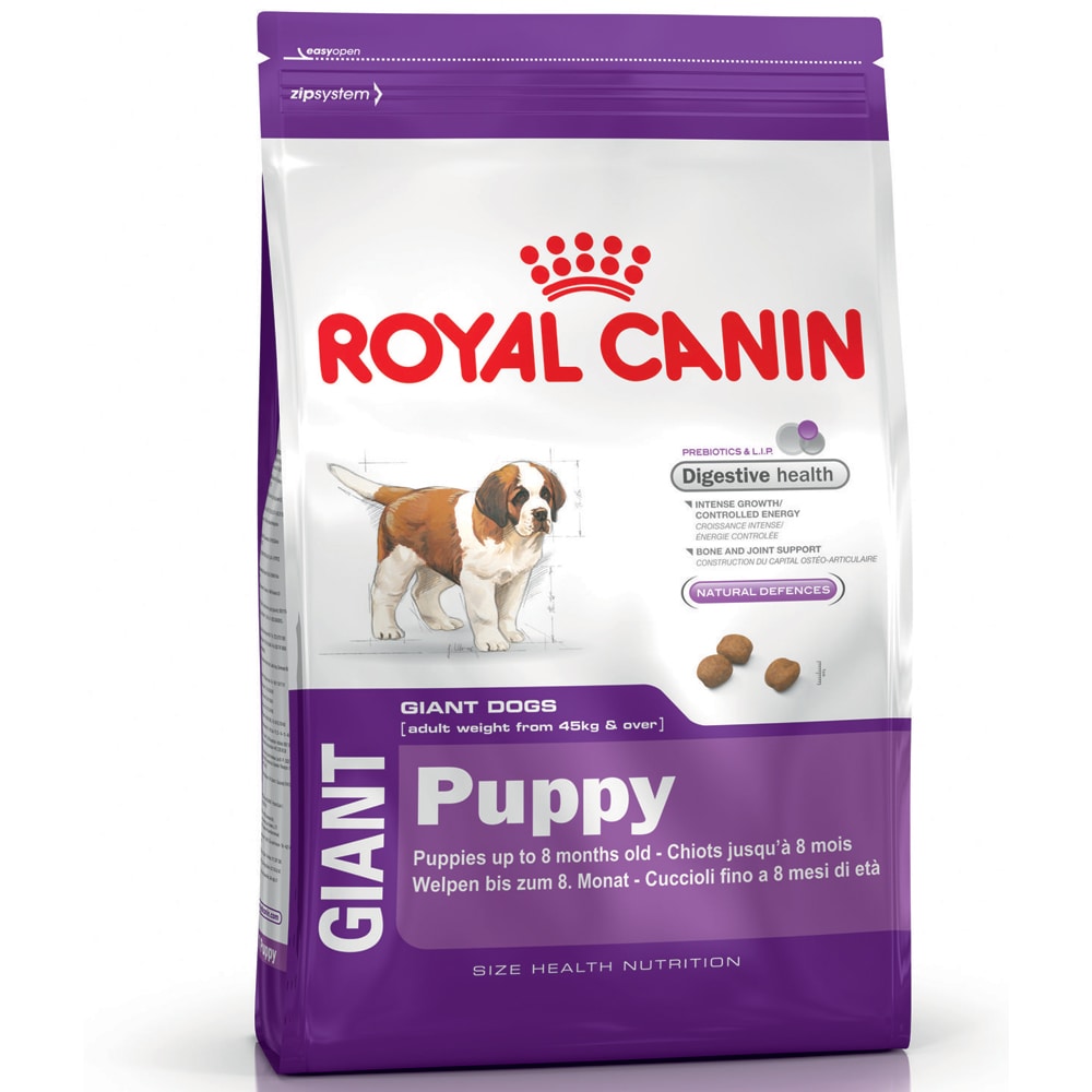 Torrfoder Hund Giant Puppy 15 kg Royal Canin