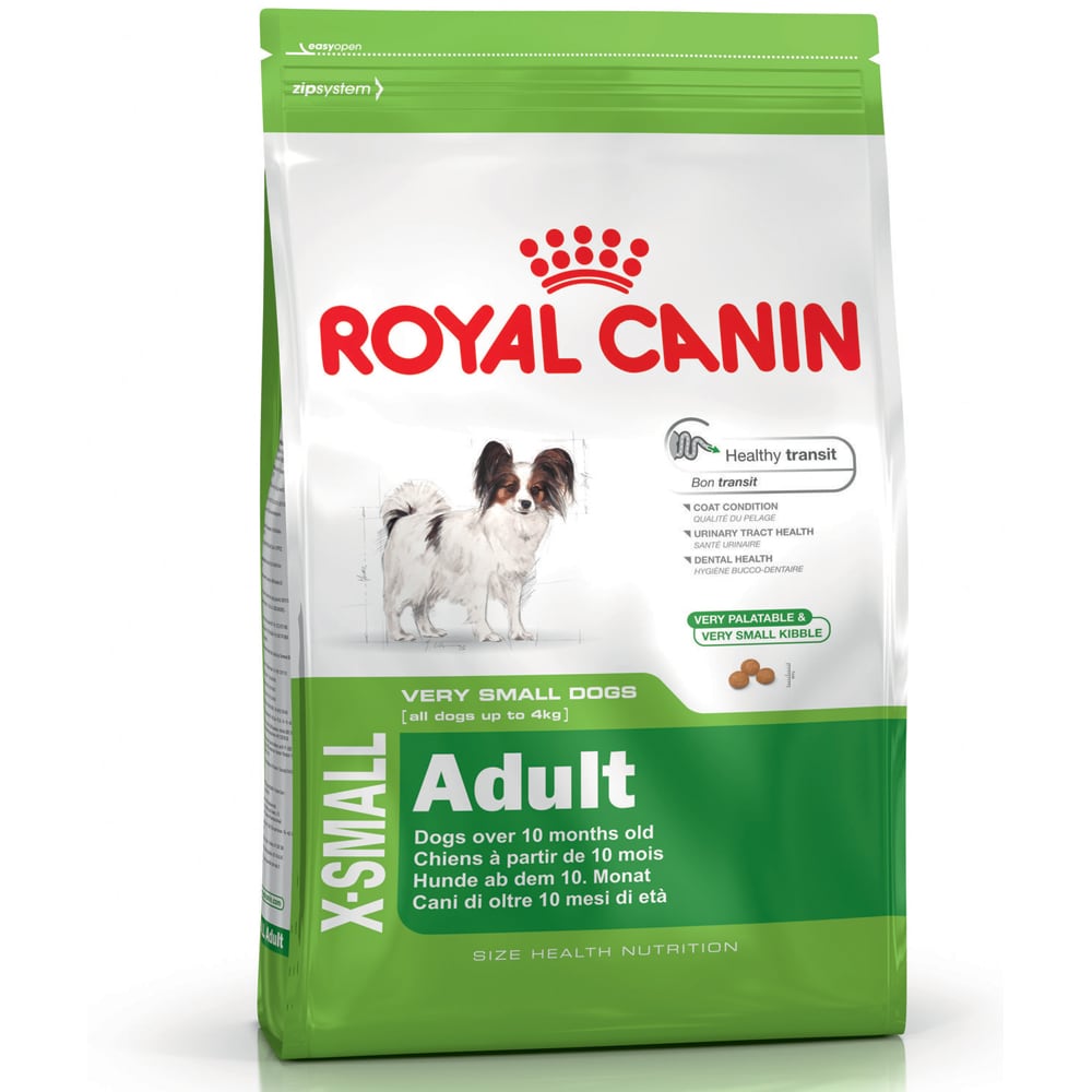 Torrfoder Hund  X-small Mini Adult 3 kg Royal Canin