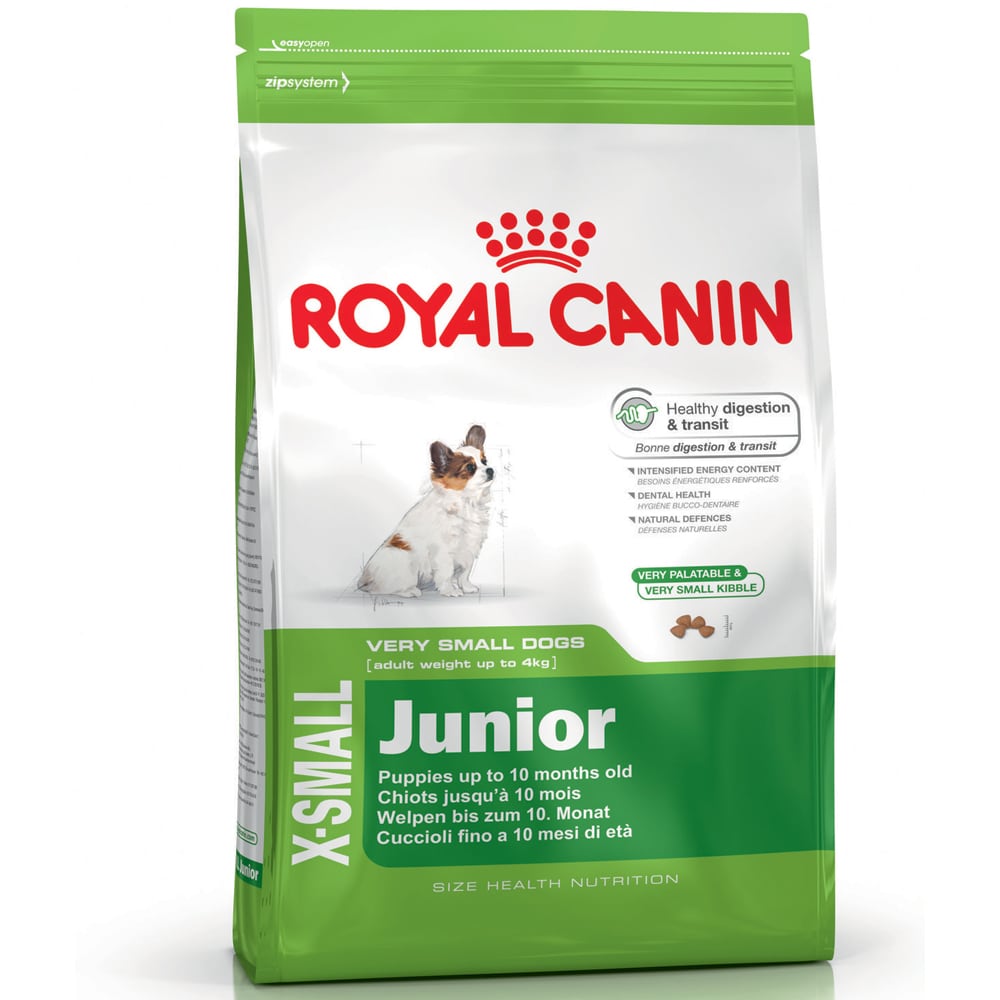 Torrfoder Hund  X-Small Junior 3 kg Royal Canin