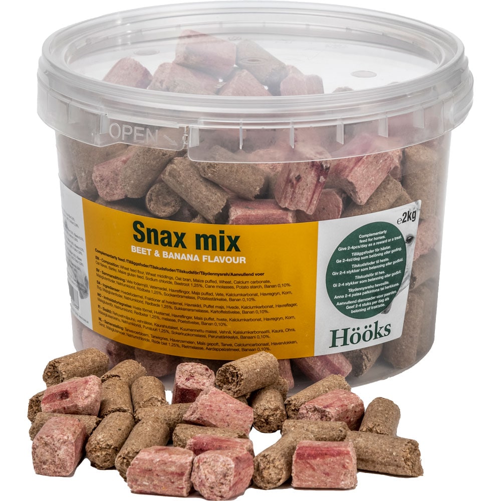 Hästgodis  Snax Mix Beet & Banana Hööks