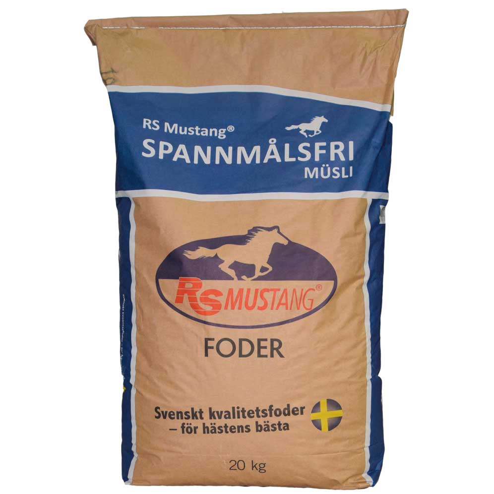  20 kg Spannmålsfri Müsli RS Mustang