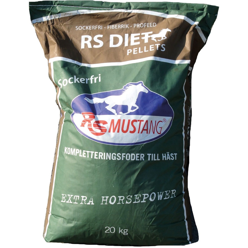  20 kg Diet Pellets RS Mustang