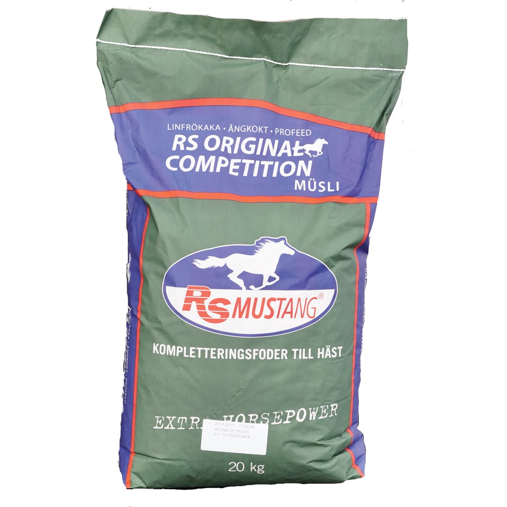  20 kg Original Competition Müsli RS Mustang