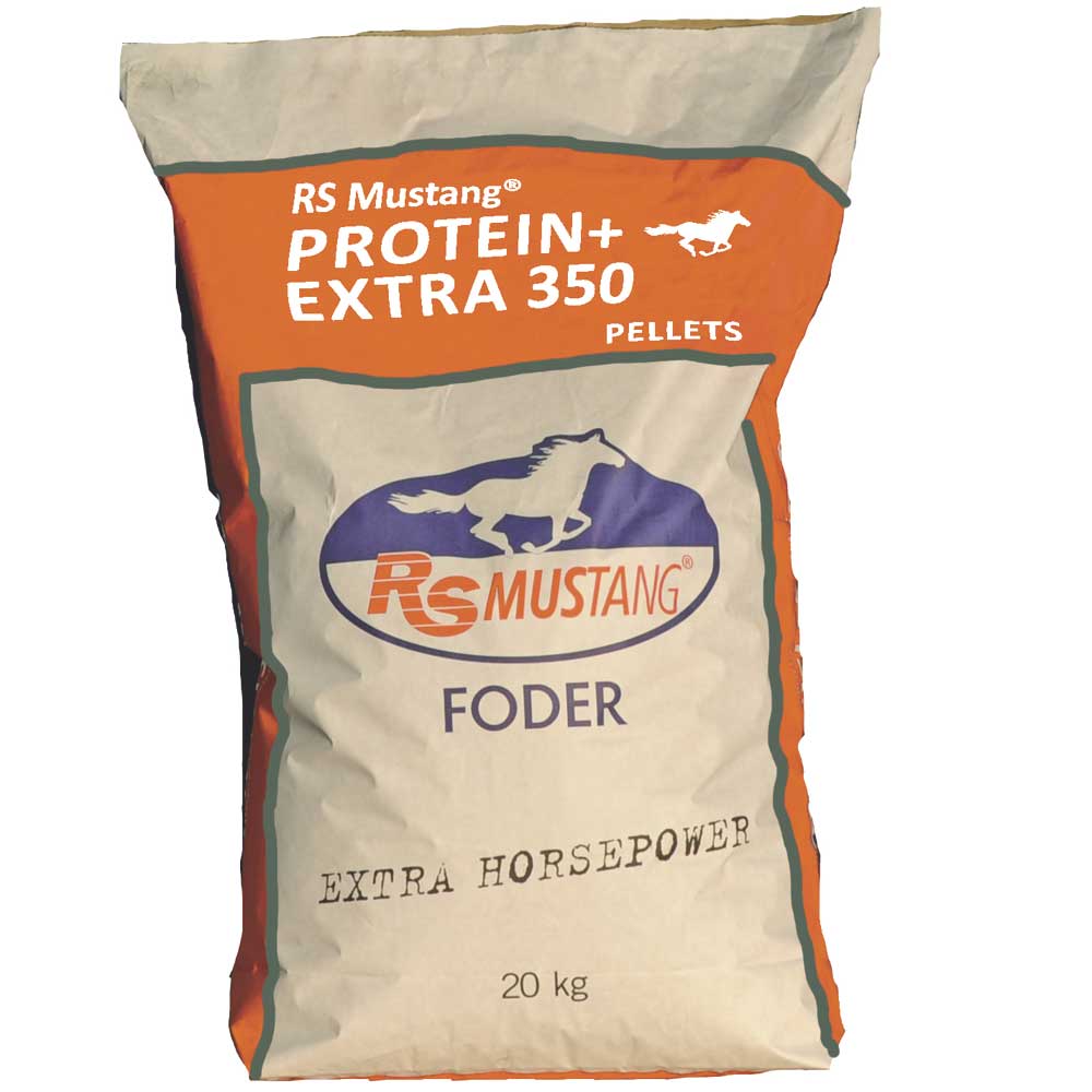 Pellets 20 kg Protein + Extra 350 RS Mustang