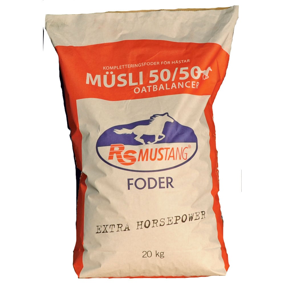 Müsli 20 kg 50/50 Oatbalancer RS Mustang