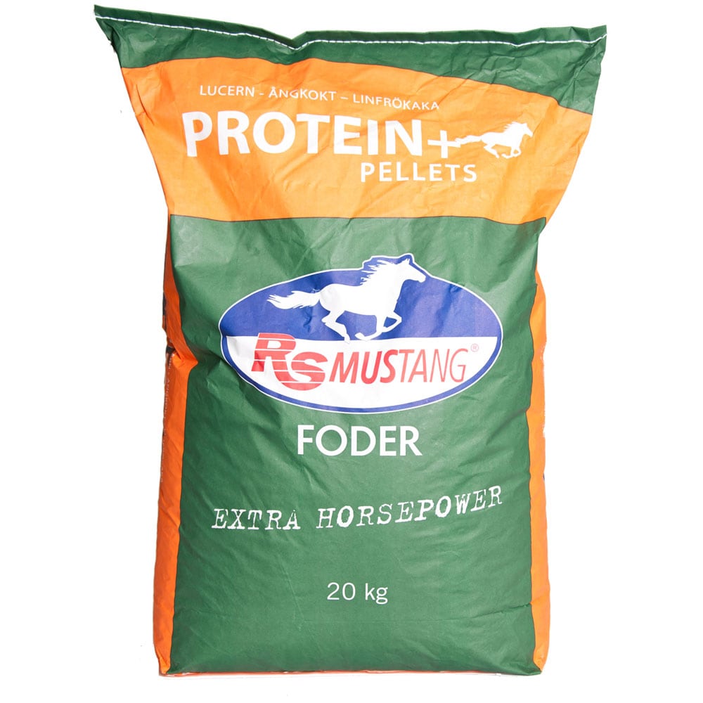  20 kg Protein+ Pellets RS Mustang