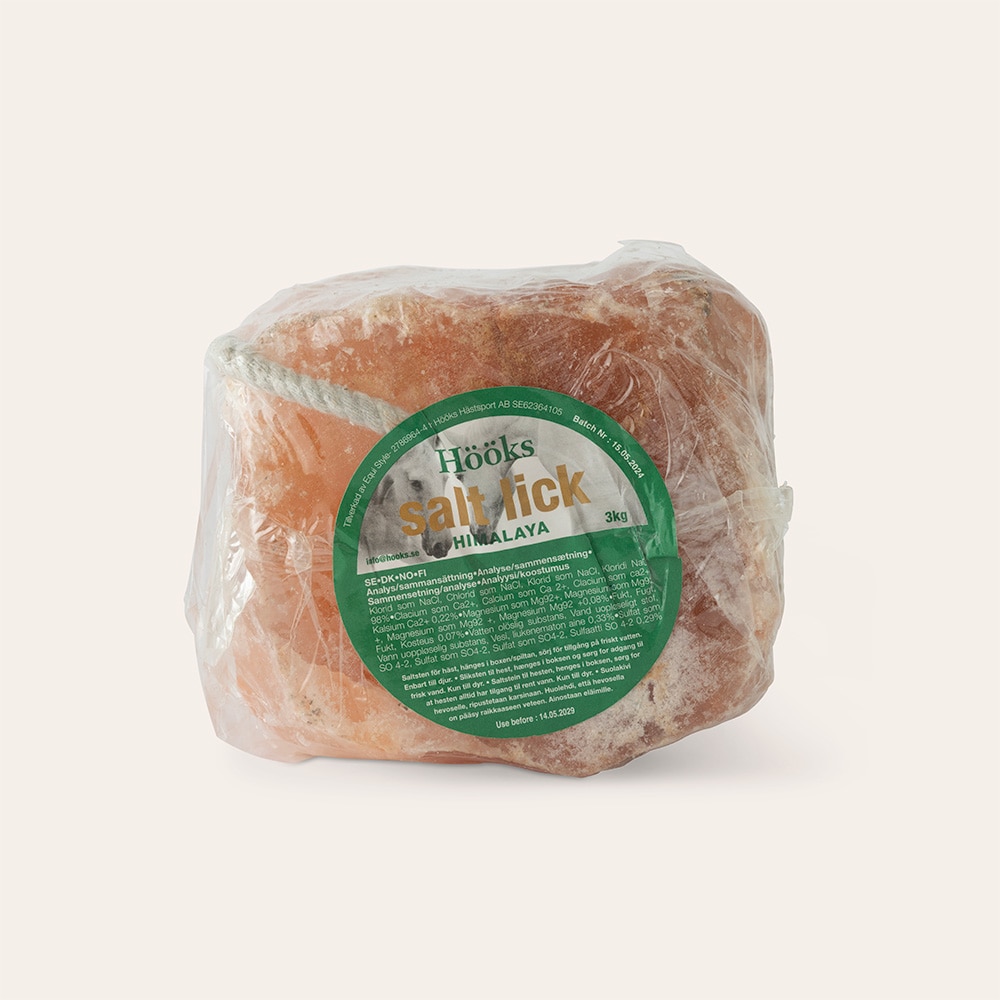 Saltsten  Himalaya 3kg Hööks