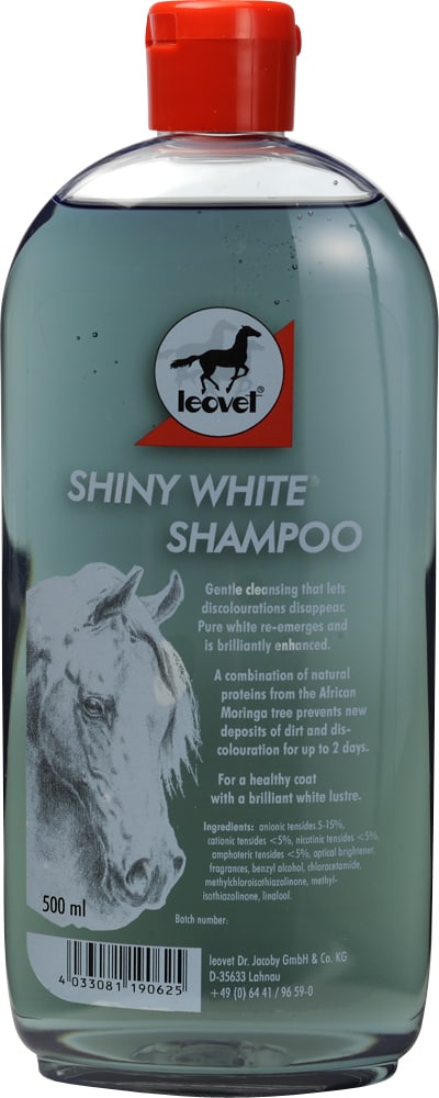 Skimmelschampo  Shiny White Shampoo leovet®