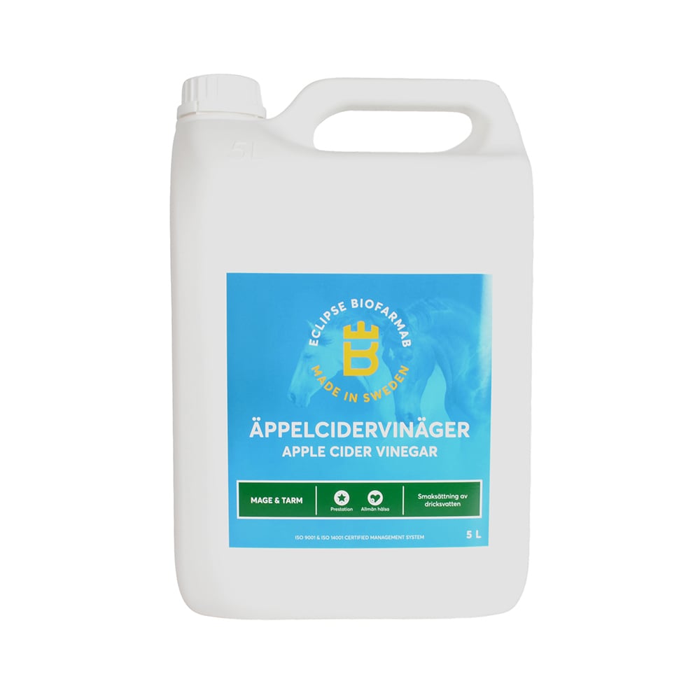 Kompletteringsfoder 5 L Äppelcidervinäger Eclipse Biofarmab