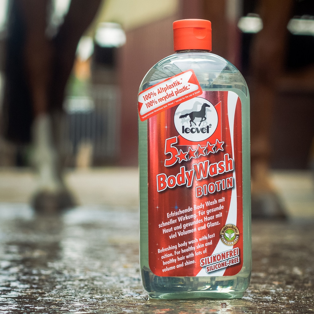 Hästschampo  5-Star Biotin Body Wash leovet®