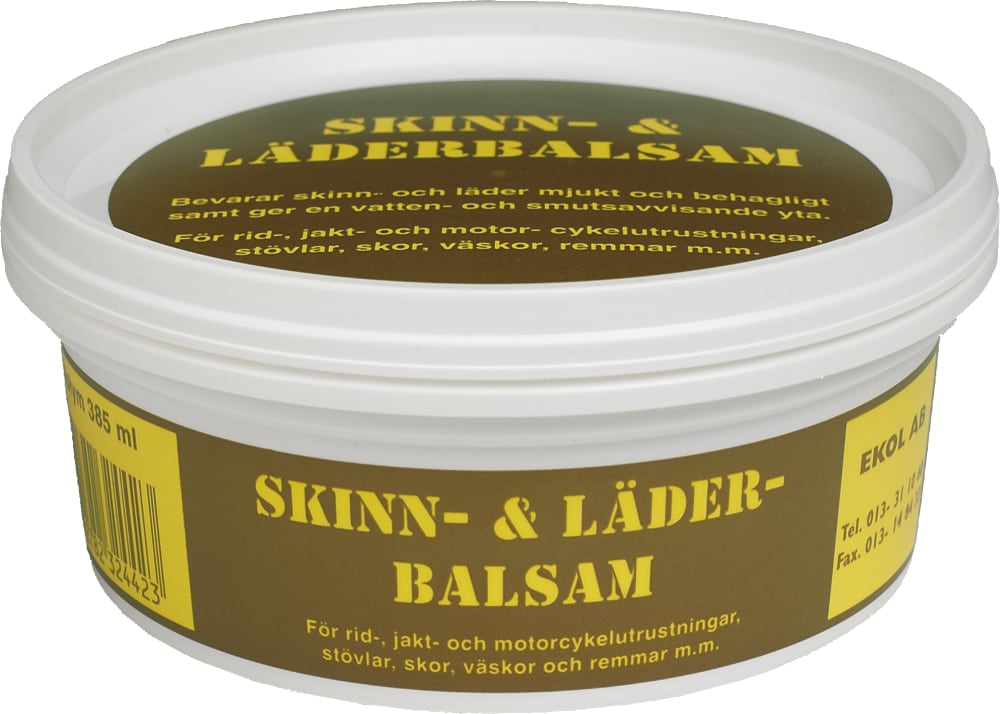 Skinn- och läderbalsam   Ekol