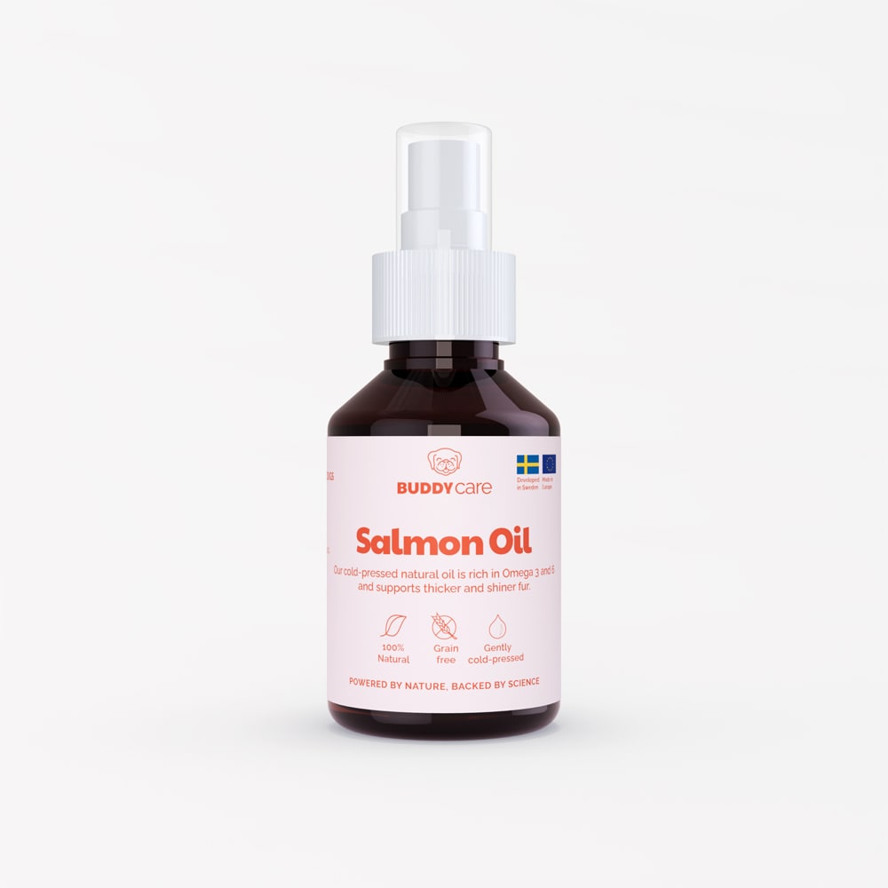 Kompletteringsfoder 100 ml Salmon Oil BUDDYCare