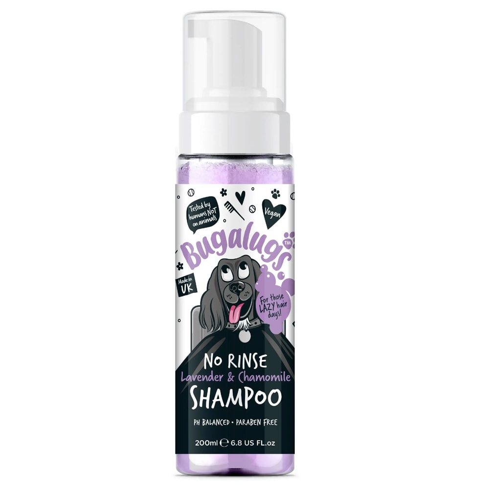 Hundschampo  No rinse Lavender & Chamomille Bugalugs