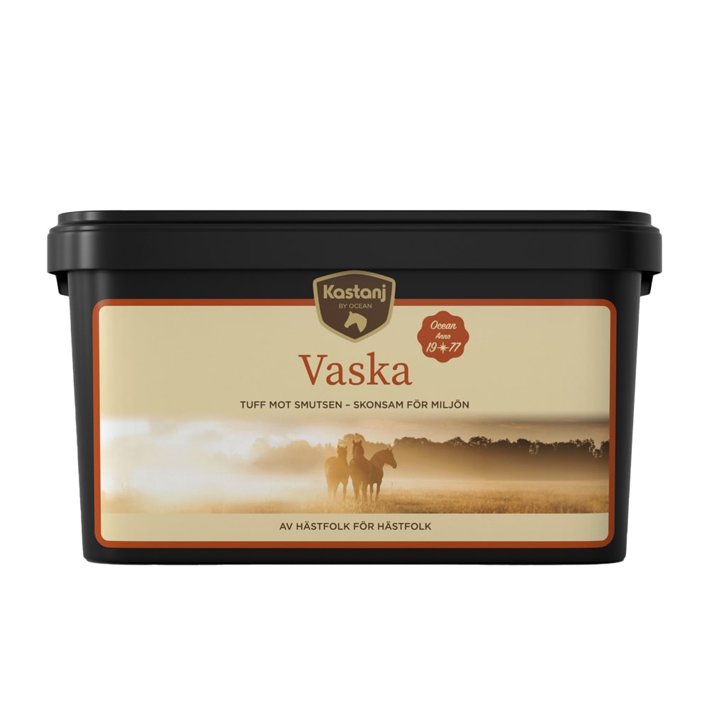 Tvättmedel  Vaska Kastanj