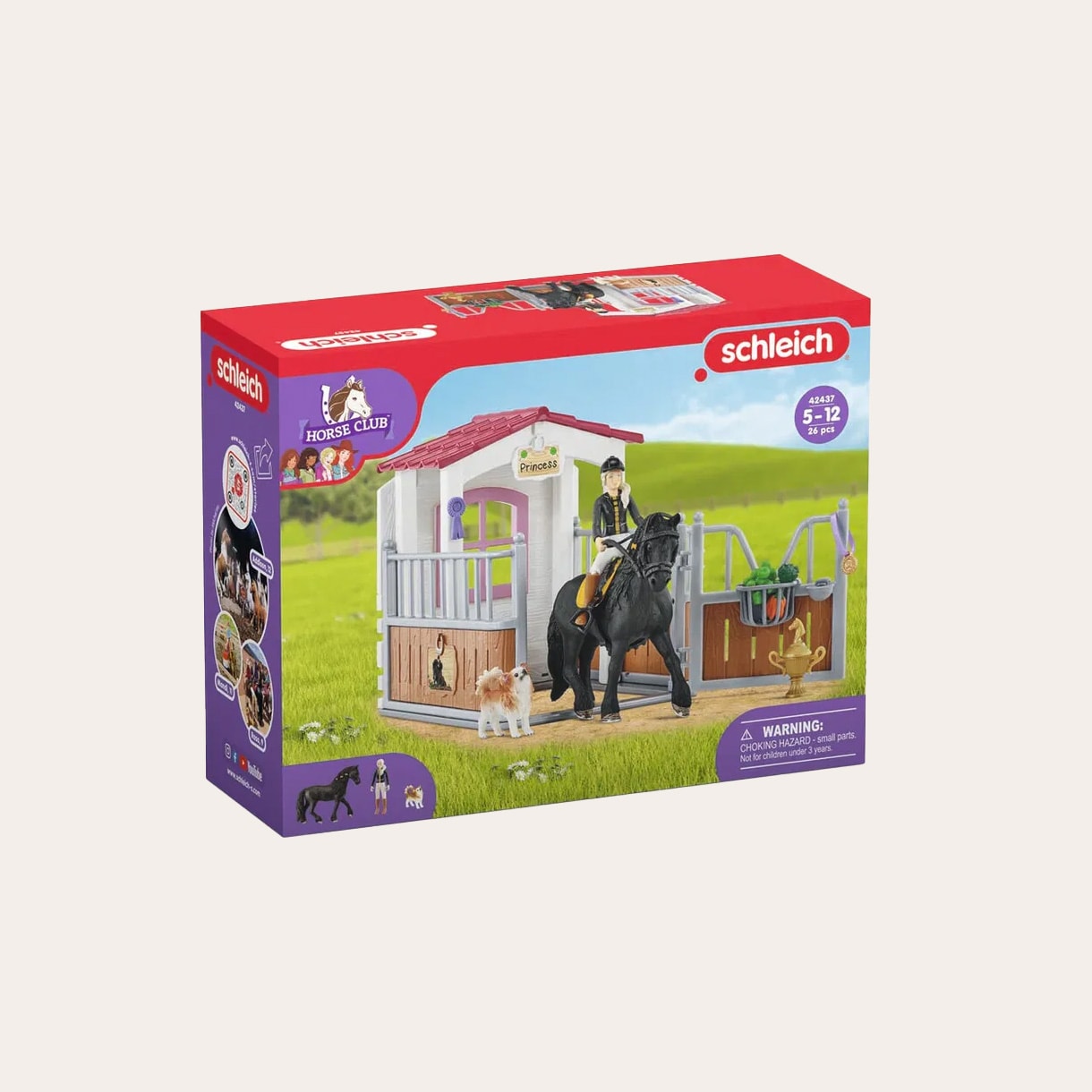 Leksak  Horse Box with Horse Club Tori & Princess Schleich