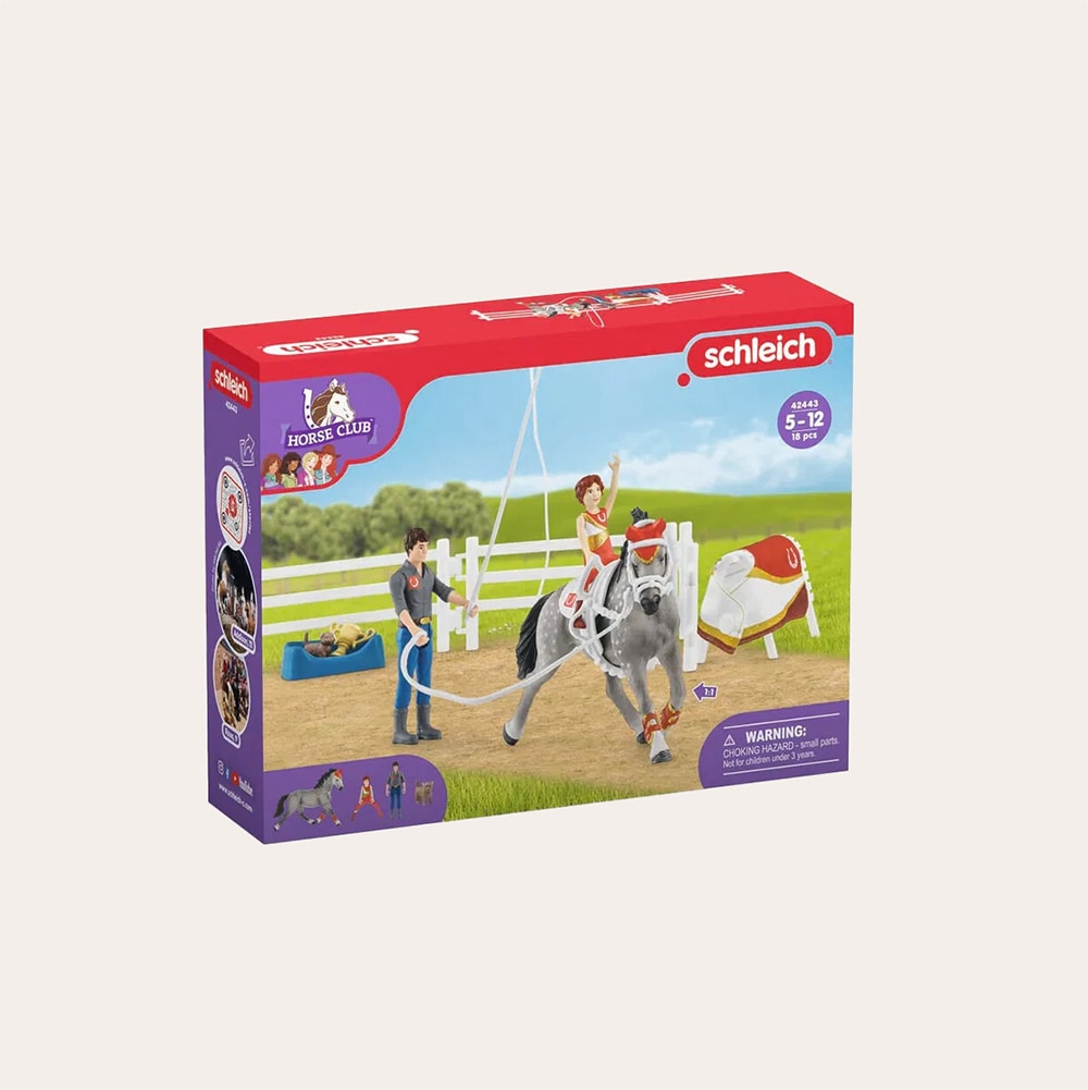Leksak  Horse Club Mias Vaulting Set Schleich