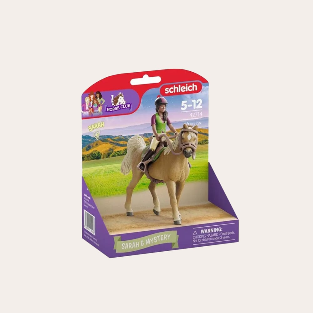 Leksak  Horse Club Sarah & Mystery Schleich