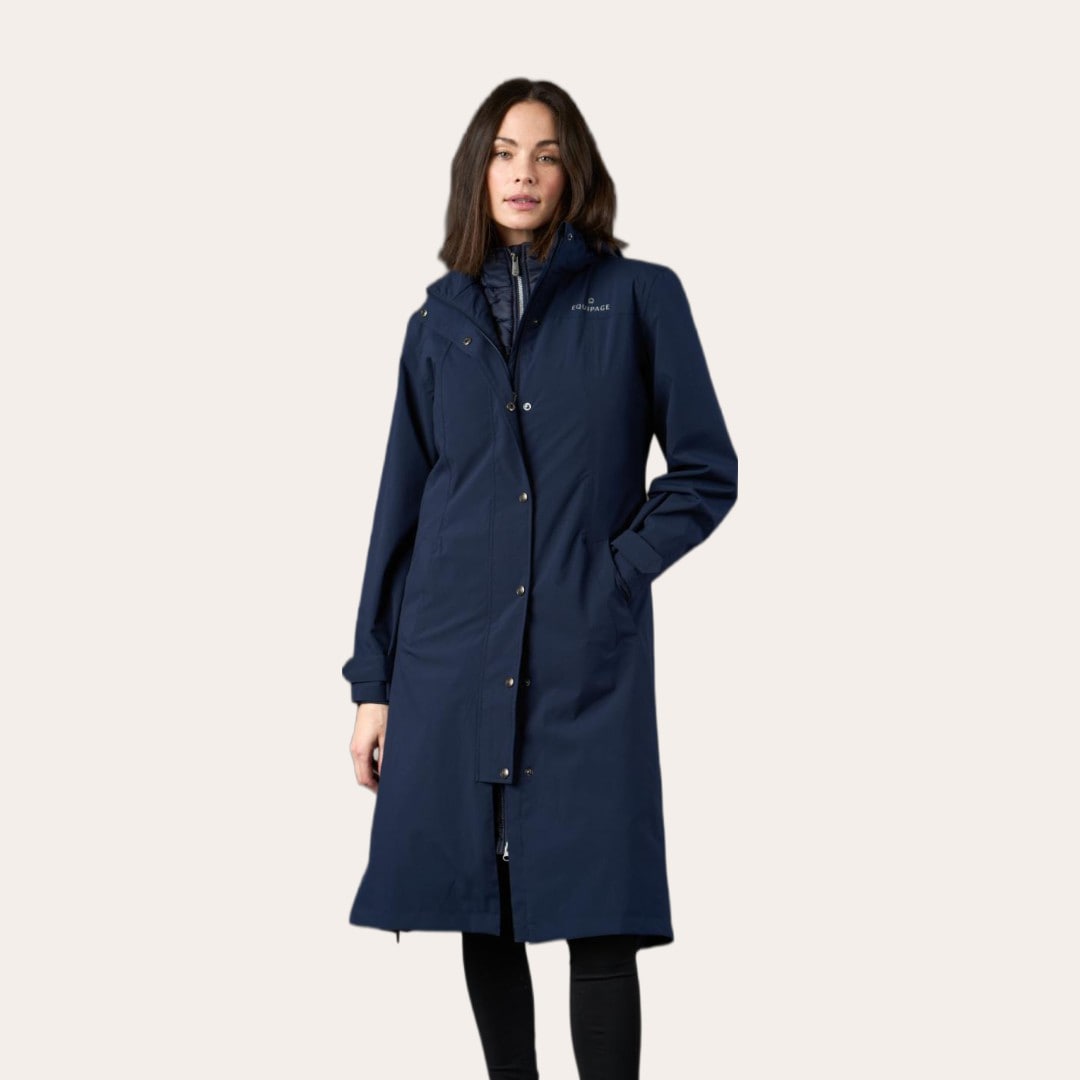 Kappa Heaven long riding rain coat Equipage