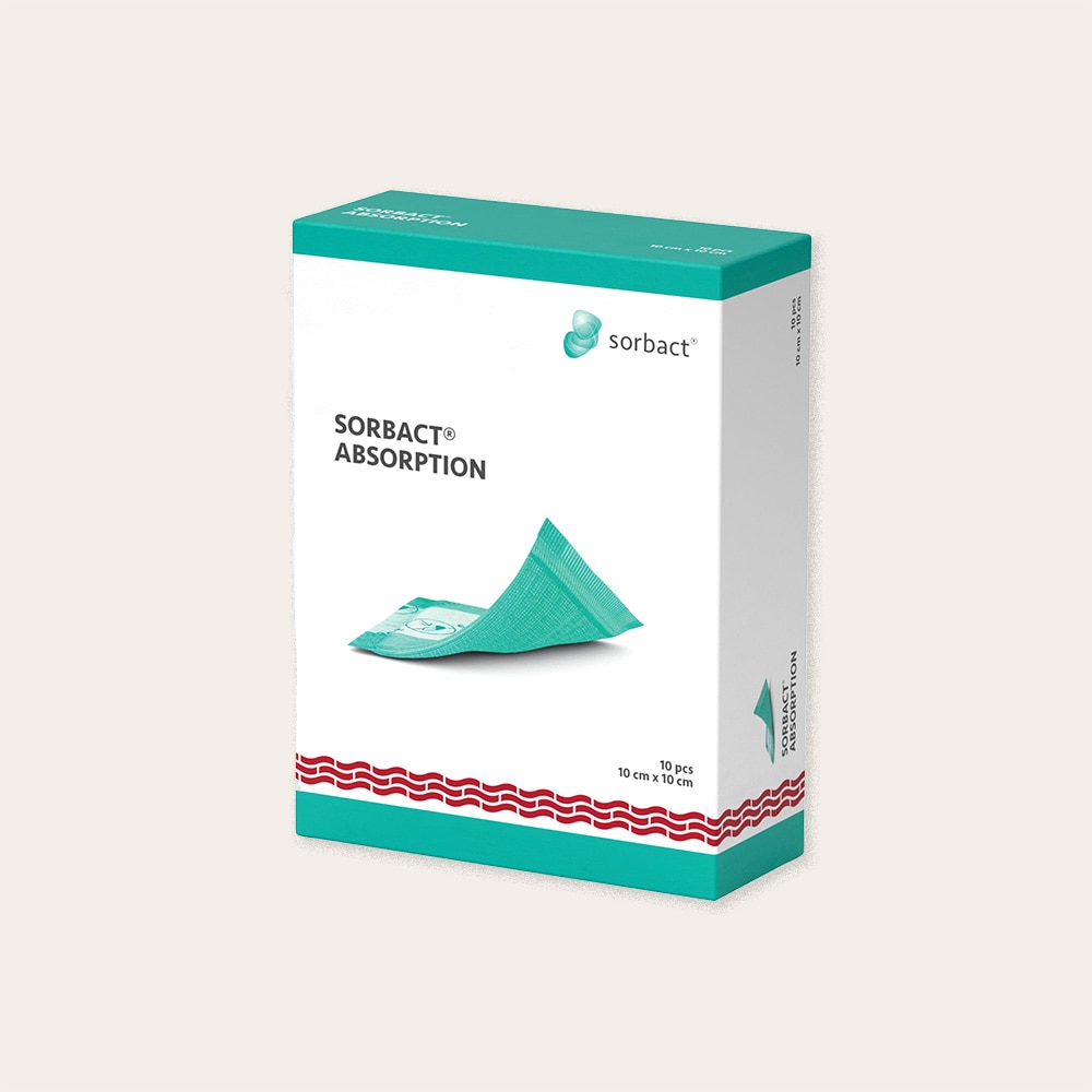  10-pack Absorption 10x10 cm Sorbact