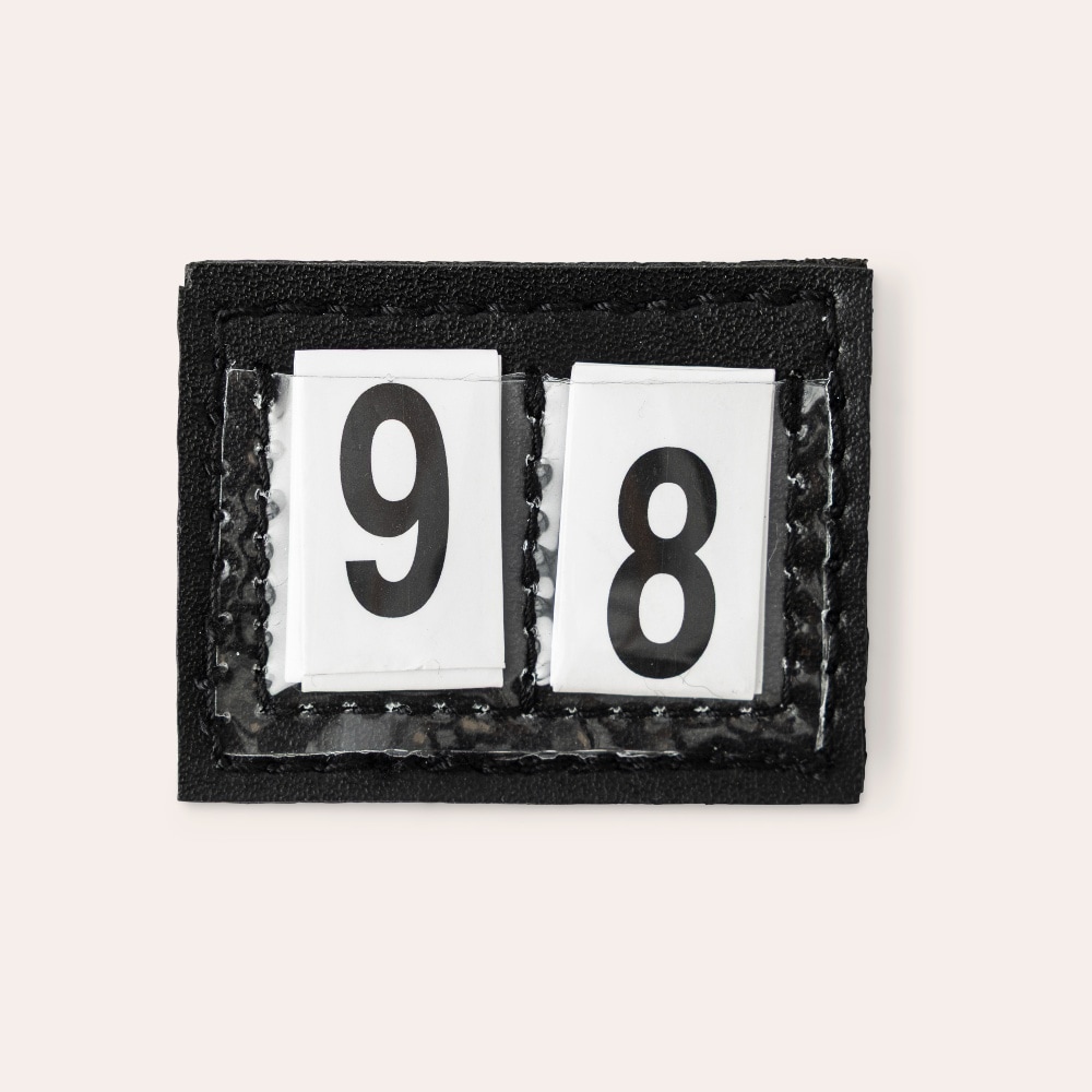 Käpphäst Mini Number holder